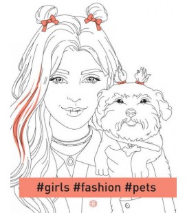 Фешн-розмальовка girlsfashionpets (Жорж)