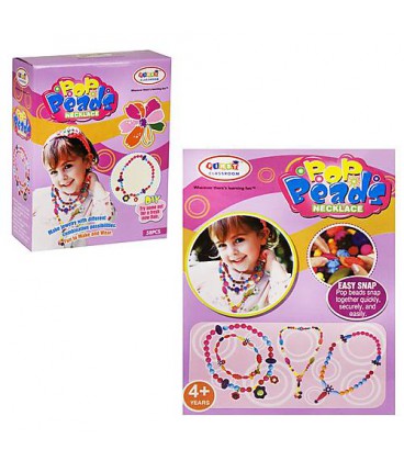 Набор для создания украшений «Pop Beads: бусы» 58 элементов First Classroom (HM1612A)