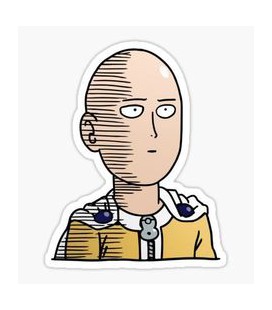 Стікер One-Punch Man Ванпанчмен