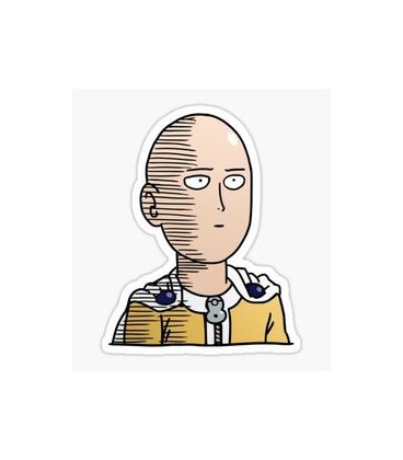 Стікер One-Punch Man Ванпанчмен