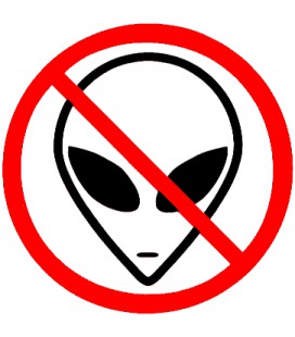 Стікер Stop Alien