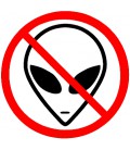 Стікер Stop Alien