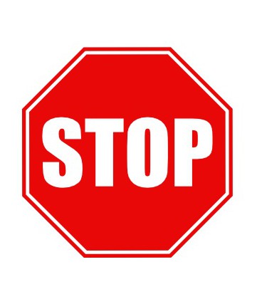 Стікер STOP