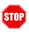 Стікер STOP