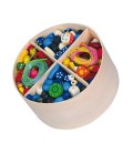 Іграшка Дерев'яні намистинки Viga Toys 13,6х14 см Різнобарвний 000013383