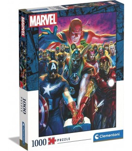 Пазл Clementoni Marvel The Avengers Супергерої Марвел Месники - 1000 шт. (39672)