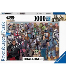 Пазл Ravensburger Challenge Star Wars Baby Yoda Зоряні війни Малюк Йода 1000 шт. (16770)