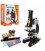 Ігровий набір Limo Toy Мікроскоп із пробірками Чорний (SK 0007)