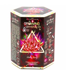 Ігровий набір для вирощування кристалів GRK-01 GROWING CRYSTAL (Рубін)