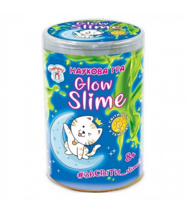 Дитяча Наукова гра Glow SLIME Ранок 12132046