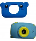 Дитячий цифровий фотоапарат children's fun Camera 3 Series 20MP Full HD 1080P Батарея на 600mAh Ведмедик(колір Синій)