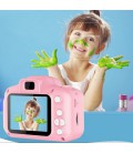 Дитячий цифровий фотоапарат Children`s fun Рожевий Котик 40М Селфі Selfie (PPСS)