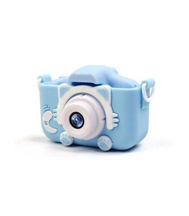 Дитяча цифрова камера SUNROZ Little Kitty Smart Kids Camera фотоапарат 2 '' Блакитний (SUN6419)