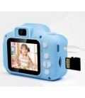 Дитяча цифрова камера SUNROZ Little Kitty Smart Kids Camera фотоапарат 2 '' Блакитний (SUN6419)