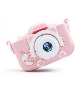 Дитяча цифрова камера SUNROZ Little Kitty Smart Kids Camera фотоапарат 2 '' Рожевий (SUN6420)