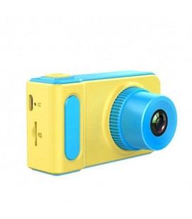 Фотоапарат дитячий HLV Photo Camera Kids V7 5369, жовто-блакитний