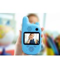 Дитяча цифрова камера SUNROZ WT-01 children's Fun Camera фотоапарат 2 '' Блакитний (SUN6524)