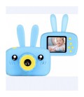 Дитячий цифровий фотоапарат Smart Kids Camera Блакитний Заєць (14071)