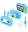 Дитячий фотоапарат цифровий Smart Kids TOY G 9 Rabbit Full HD 1080P 20MP Блакитний (as-1128)