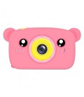 Цифровий дитячий фотоапарат Baby Photo Camera Bear pink