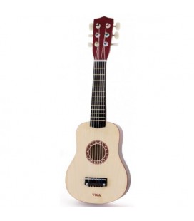 Іграшка Гітара 55х20х7 см Viga Toys Бежевий (2000000133300)