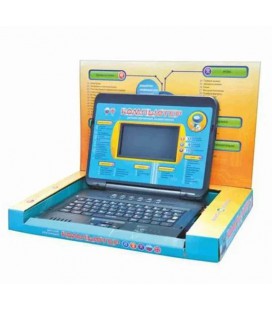 Дитячий навчальний ігровий ноутбук великий екран, 37 функцій навчання російсько-англійський, 7072