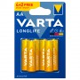 Батарейки VARTA Longlife AA BLI 6 штук (4008496771325)