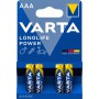 Батарейки VARTA High Energy/Longlife Power AAA BLI 4 шт алкалиновые (4008496559749)