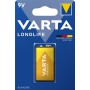 Батарейка Varta Longlife Alkaline 9V 6LR61 1 шт (4122101411)