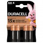 Батарейки алкалиновые Duracell Basic АА 1.5V LR6 4 шт (5000394076952)