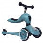 Самокат-беговел Scoot&ampRide Highwaykick серо-синий (SR-160629-STEEL)