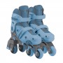 Роликовые коньки Globber 2 в 1 серо-синие 26-29 (780-200)