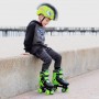 Роликовые коньки Neon Combo Skates салатовые 34-38 (NT10G4)