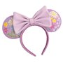 Обруч для волос Loungefly Disney Minnie embroidered flowers (WDHB0090)