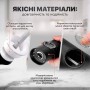 Заколка Мауа-МІ Бархатный бант Сердечко пудровый (0199-0142-3)