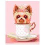 Картина по номерам Rosa Start Cute Dog in a Cup (N00013800)