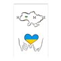 Набор тату для тела Tattooshka Ukraine is my home (L-49)