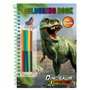 Раскраска Moxy Dinosaur expedition с наклейками и карандашами (961029)