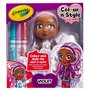 Набор для творчества Crayola Colour n Style Виолетта (918939.005)