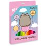 Карандаши цветные Yes Pusheen balloons 18 штук 36 цветов (290751)