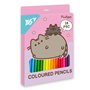 Карандаши цветные Yes Pusheen розовый 18 цветов (290733)