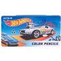 Цветные карандаши Kite Hot Wheels трехгранные (HW21-058)