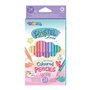 Карандаши цветные Colorino Pastel двухсторонние 24 цвета (87737PTR)