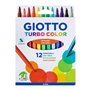 Фломастеры Fila Giotto Turbo color 12 цветов коробка (071400)