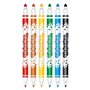 Фломастеры двухсторонние Colorino Fibre Pens 6 шт и 6 цветов (13437PTR/1)