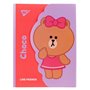 Папка-органайзер Yes Line Friends Choco A4 на липучке (492110)