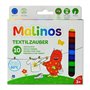 Фломастеры Malinos T-Shirtzauber для ткани 10 цветов (MA-300010)