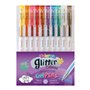 Гелевые ручки Colorino Glitter гелевые с блеском 10 цветов (80929PTR)