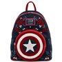 Рюкзак Loungefly Marvel Captain America Floral shield mini (MVBK0165)