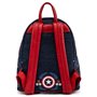 Рюкзак Loungefly Marvel Captain America Floral shield mini (MVBK0165)